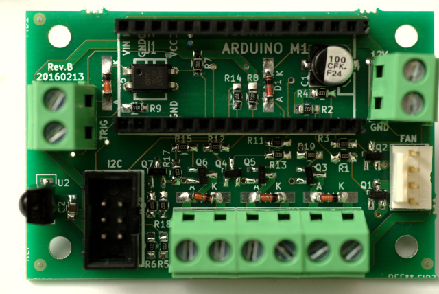 main PCB assembly